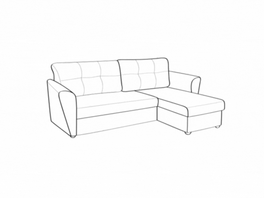 Комплект мягкой мебели Фералакс 230x106 